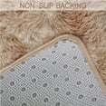 thumbnail image 3 of SUSUZI 5 x 7 ft Area Rugs for Living Room Bedroom Large Fluffy Floor Carpet Soft Throw Rug Plush Decorative, Light Tan, 3 of 9