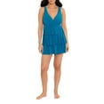 thumbnail image 2 of Simply Slim Women's and Plus Get Ruffled One Piece Swim Dress, Sizes S-3X, 2 of 4