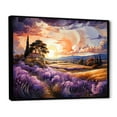 thumbnail image 2 of Designart "Countryside Charm In Tuscany, Italy" Flowers Floater Framed Canvas Prints, 2 of 5