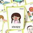 thumbnail image 5 of illness Flash Cards | Learning Toys Flashcards for Children Pre-K, Toddlers and Kids.(14Pcs/Set), 5 of 8