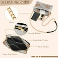 thumbnail image 3 of FORMRS Women Crossbody Purse with Chain Strap Vegan Leather Shoulder Handbag, Cartoon Bear, 3 of 7