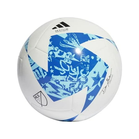 Adidas MLS Size 3 Club Sports Ball - Blue