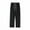 #049-Black, variant on Yusimy Men's Casual Straight Leg Fleece-Lined Pants Solid Color Drawstring Waist with Pockets Warm Winter Trousers