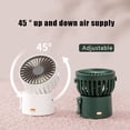 thumbnail image 3 of Xihbxyly Liquidación de Verano Ventilador Usb Pequeño de Tres Velocidades y Puerto de Pulverización y Justicia F852 para Escritorio, 3 of 7
