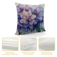 thumbnail image 4 of PRATYUS  Throw Pillow Cover Hydrangea Blue,Watercolor Blossom Hydrangea Blue Flowers Square Pillow Covers Cushion Case for Home Office School for Men/Women/Boys/Girls 20x20in, 4 of 5