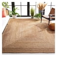 thumbnail image 3 of Area Rug Rectangular Natural Burlap Reversible Rustic Farmhouse Carpet for Living Room Bedroom Kitchen Entryway_7'x10', 3 of 5