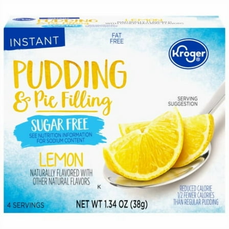 KR Sugar Free Lemon Pudding & Pie Filling 1.34 oz.