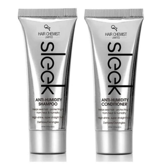 2 Piece Hair Chemist Sleek Anit Humidity Shampoo 8 oz and Hair Chemist Sleek Anti Humidity Conditioner 8 oz