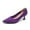#226-Purple, variant on Roncen Women's Casual Fashion High Heels - All-Season Solid Vertical Knit Pointed Toe Stiletto Pumps, Shallow Cut Slip-On Dress Shoes for Daily Wear