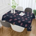 thumbnail image 2 of Yayeee Tablecloths 54" x 54" Rectangle Wrinkle Resistant Party Table Cover, Red Fireworks Pattern, 2 of 8