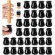 thumbnail image 1 of 32 PCS Chair Leg Protectors for Hardwood Floors. Silicone Chair Leg. 2023 New Bright Black, 1 of 5