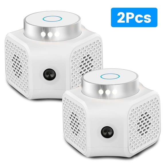 Imountek 2Pcs 360°  Electronic Plug in Mouse Blocker with 4 Modes for Indoor Use