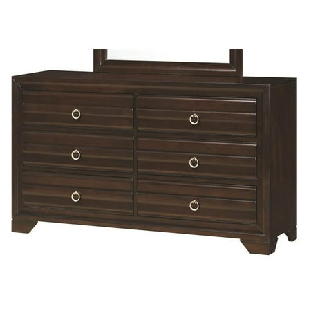 Contemporary 6-Drawer Dresser
