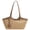 Grey, variant on Straw Tote Bag for Women Woven Raffia Shoulder Bag Adjustable Top Handle Summer Beach Handbag for Casual Vacation Travel