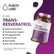 thumbnail image 3 of Suplemento Purity Labs Trans-Resveratrol puro + quercetina 1500 mg, 3 of 8