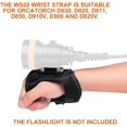 thumbnail image 5 of ORCATORCH WS02 Diving Flashlight Wrist Mount Glove Hands Free Dive Light Holder Universal Adjustable Wrist Strap, Scuba Accessories for ZD710 Technical Dive Light, 5 of 6