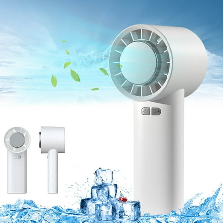 

TUOBARR Portable Hand Fan Semiconductor Refrigeration Conditioner USB Rechargeable Mini Handheld Fan Cooler Outdoor