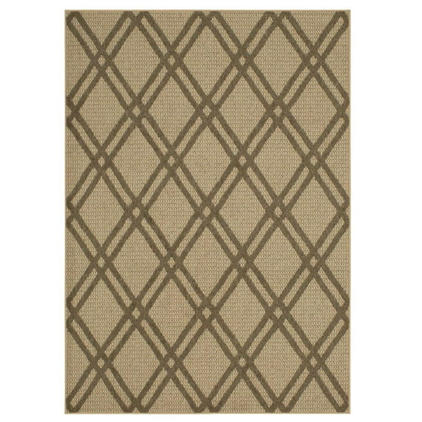 Mohawk Home Homestead Scotchgard Double Lattice Area Rug (5' x 7