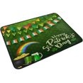 thumbnail image 2 of SKYSONIC St. Patrick's Day Shamrock Door mat Non Slip Floor Door Rug Soft Floor Mat for Kitchen Garden Bedroom Indoor Outdoor Entrance Home Holiday Decoration 23.6" x15.7", 2 of 7