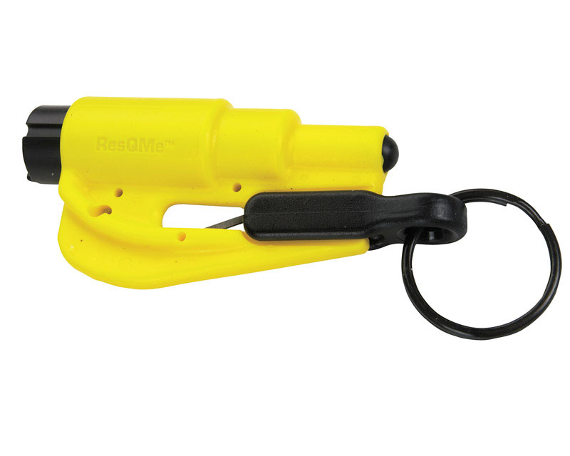 Resqme The Original Car Escape Tool, Seatbelt Cutter and Window Breaker, Yellow - image 3 of 4