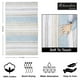 thumbnail image 5 of Alfombra de baño Chardin Home Maui, 100% algodón, 53 x 86 cm, color azul y beige costal, 5 of 6