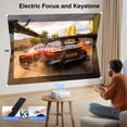 thumbnail image 2 of Proyector YEZMEK 4K compatible con 1080P 16000 Lux WiFi Bluetooth, 2 of 7