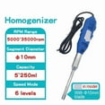 thumbnail image 2 of Hand Held High Speed Homogenizer Homogenizer Homogenizer Emulsifier Disperser Crushing Mixer 8000~35000rpm, 2 of 6