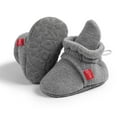 thumbnail image 3 of Owordtank Baby Winter Sock Shoes First Walking Anti-Slip Rubber Sole Sweater Slipper Boots Knit Cute Toddler Infant Sneakers, 3 of 4