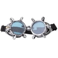thumbnail image 1 of SAYFUT Vintage Steampunk Goggles Rave Crystal Lenses Glasses Barbed Wire Monster Claws Retro Rivets PuSAYFUT Gothic Cosplay Glasses, 1 of 5