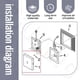 thumbnail image 2 of Cubierta de ventilador de baño, rejilla y lente para Broan NuTon HD50L, HD80L, 2 of 7