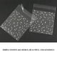 thumbnail image 4 of Inteprter 100pcs Bolsas de dulces Self Snowflake Dot Printed Plastic Cookie Chirstmas Bolsas de regalo Almacenamiento y organización del hogar, 4 of 6
