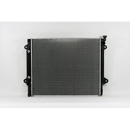 Radiator - Pacific Best Inc. For/Fit 2800 05-15 Toyota Tacoma 4Cy 2.7L Automatic Plastic Tank Aluminum