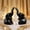 Black, variant on Zeiwohndc Resin Elephant Figurines Elephant Statues Animal Sculptures Table Ornament