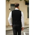 thumbnail image 4 of COOFANDY Men's Casual Business Vests Lightweight Waistcoat Slim Fit Suit Vest, 4 of 6