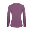 thumbnail image 3 of ACTIVE UNIFORMS Women's Under Scrub Tee Crew Neck Long Sleeve T-Shirt (Argyle Purple, 5X-Large), 3 of 6