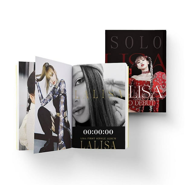 Kpop Lisa Lalisa Solo Debut Girl Photo Album Photocard Art Book