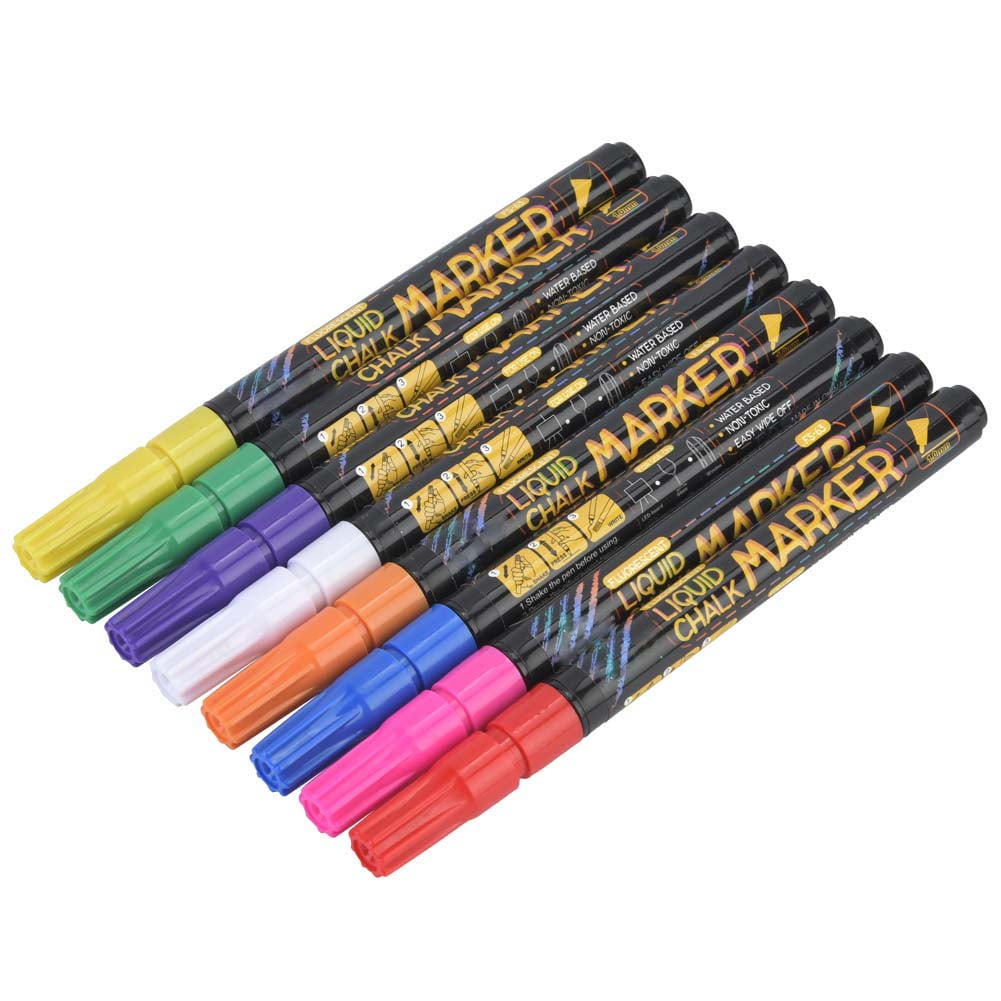 8 Colors Drawing Painting Highlighter, Art Markers, Highbrightness