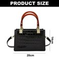 thumbnail image 2 of Nuevo bolso de mensajero retro de moda, bolso de mano de cuero PU, bolso de mensajero para mujer, 2 of 5