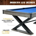 thumbnail image 6 of 7.25 ft Felix Billiard Pool Table with Complete Accessories Set, Blue, by Barrington Billiards, 6 of 8