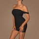 thumbnail image 5 of Dinheiro Vestido con Hombros Descubiertos para Mujer, Mini Vestidos Elegantes De Cóctel De Cintura Alta,M, 5 of 7