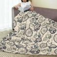 thumbnail image 6 of Sikiie Compass And Mountains In Bicycle Wheels Ultra-Soft Micro flannel Blanket Luxury All Seasons Warm Blanket for Bedding Sofa and Travel (4 sizes)-, 6 of 7