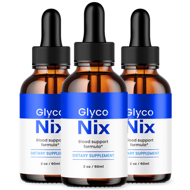 Glyco Nix Advanced Formula Drops Natural Support Supplement 90 Servings