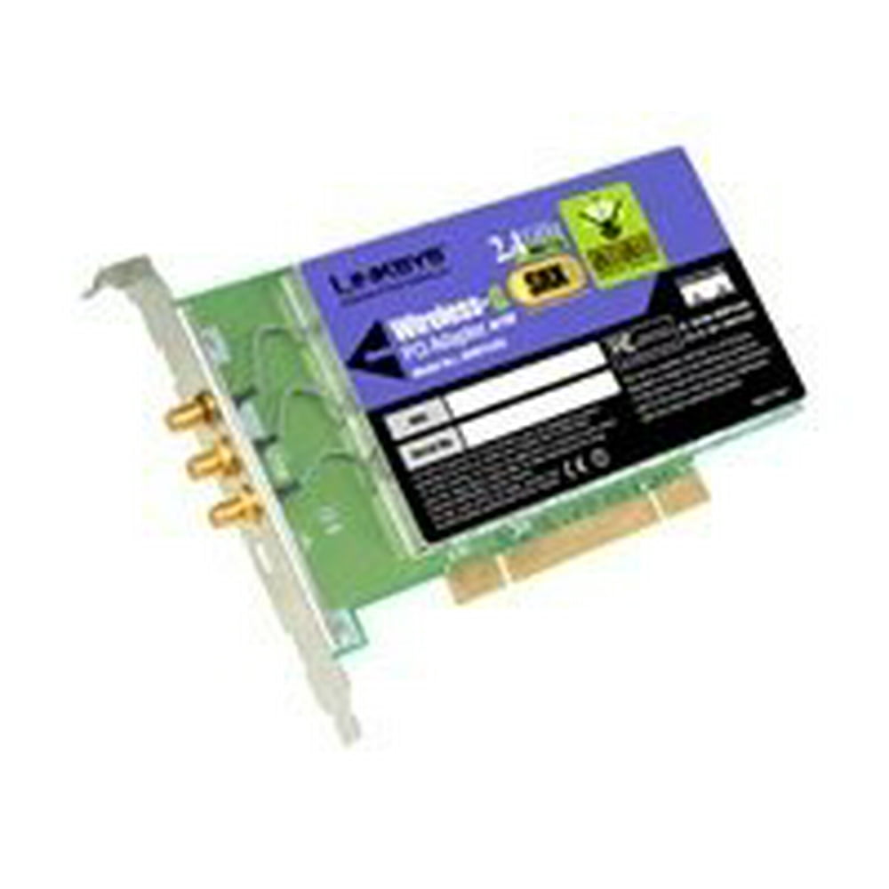 Linksys WirelessG PCI Card WMP54GX with SRX Network adapter PCI