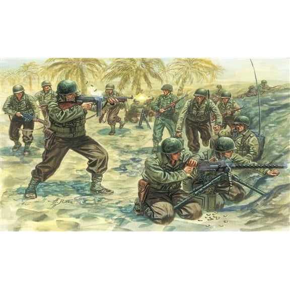 1/72 WWII US Infantry (48)