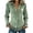 Light Green, variant on Womens Suede Fringe Button Down Shirt, Long Sleeve Slim Fit V Neck Top Retro Western Cowgirl Solid Color Blouse Light Green S