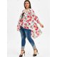 thumbnail image 4 of Cárdigan de Verano de Encaje Floral de Talla Extra Grande Rosegal  Cárdigans de talla grande, 4 of 5