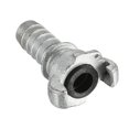thumbnail image 4 of Unique Bargains 1' Hose End Barbed Claw Quick Connector Air Hose Coupling Fitting Silver, 2Pcs, 4 of 5