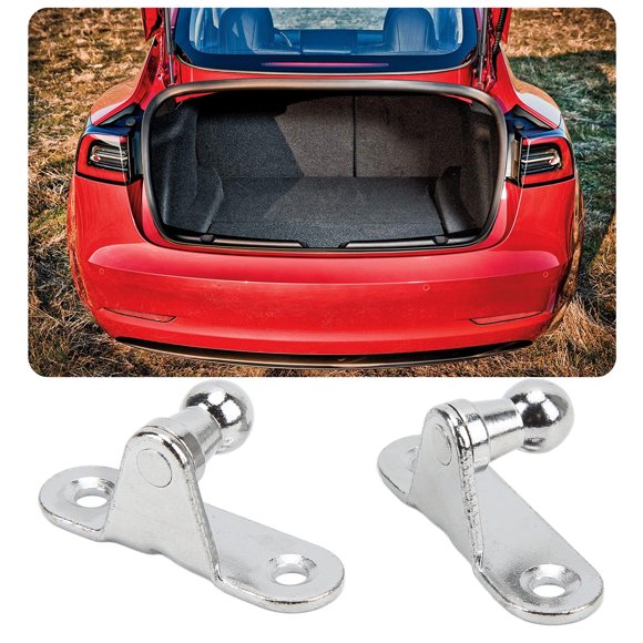 Gas Spring Mounting Bracket, 2pcs 10mm Ball Stud Multi Fit Lift Strut Bracket Universal  for Engine for Trunk