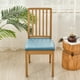 thumbnail image 5 of Juego de cojines cuadrados de cuero PU impermeables, funda para asiento de silla, funda protectora para silla de hotel, funda para cojín para el hogar, 5 of 6