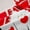 Red White Green, variant on Homewish Teens Female Men Romantic Couple Lover Black Out Curtains,Red Love Heart Print Curtains Pack of 2 (42x63 Each),Happy Valentine'S Day Bedroom Curtains,Super Cozy Room Decor